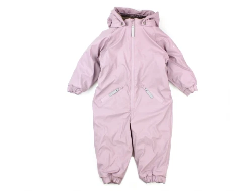 En Fant gummiflyverdragt mauve shadow